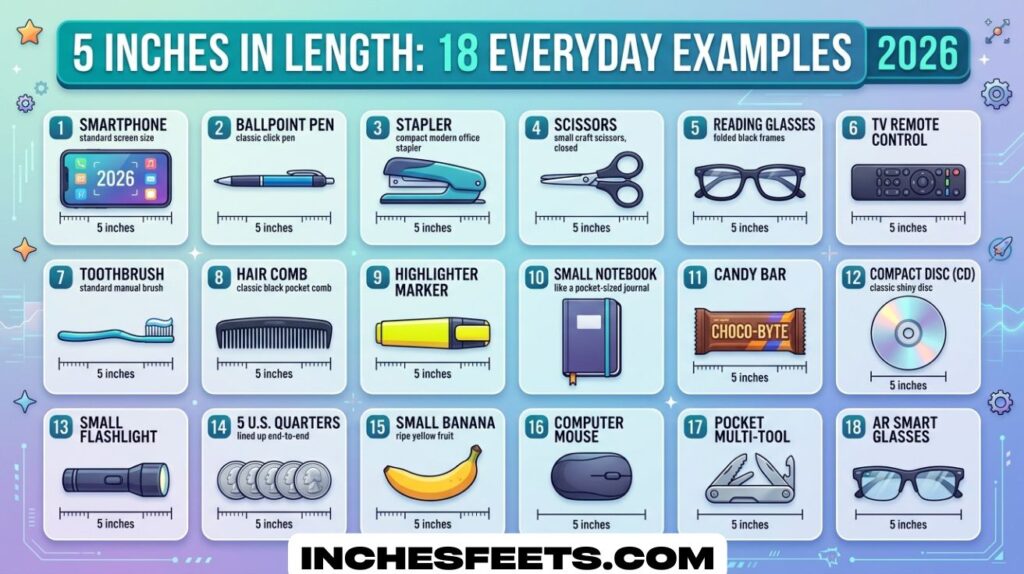 5 Inches in Length