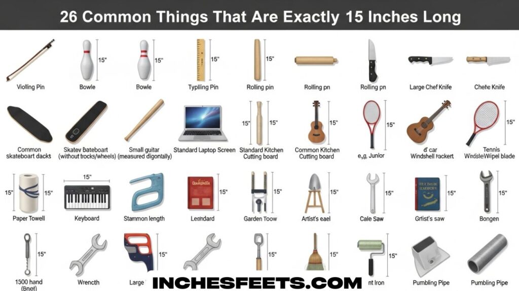 Things That Are Exactly 15 Inches Long