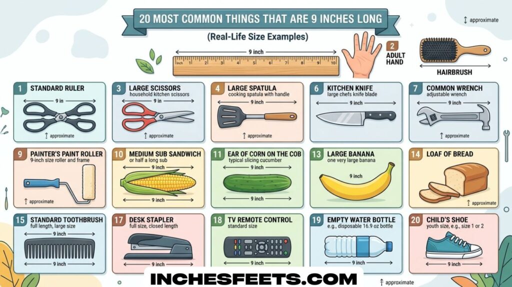 Common Things That Are 9 Inches Long