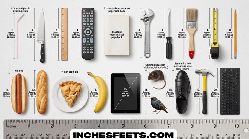Common Things That Are 9 Inches Long