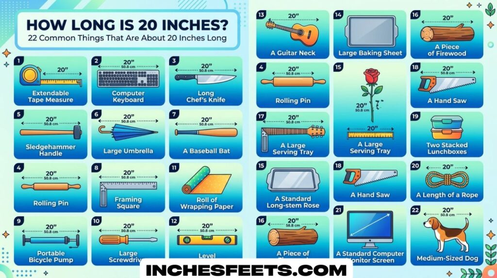 How Long is 20 Inches