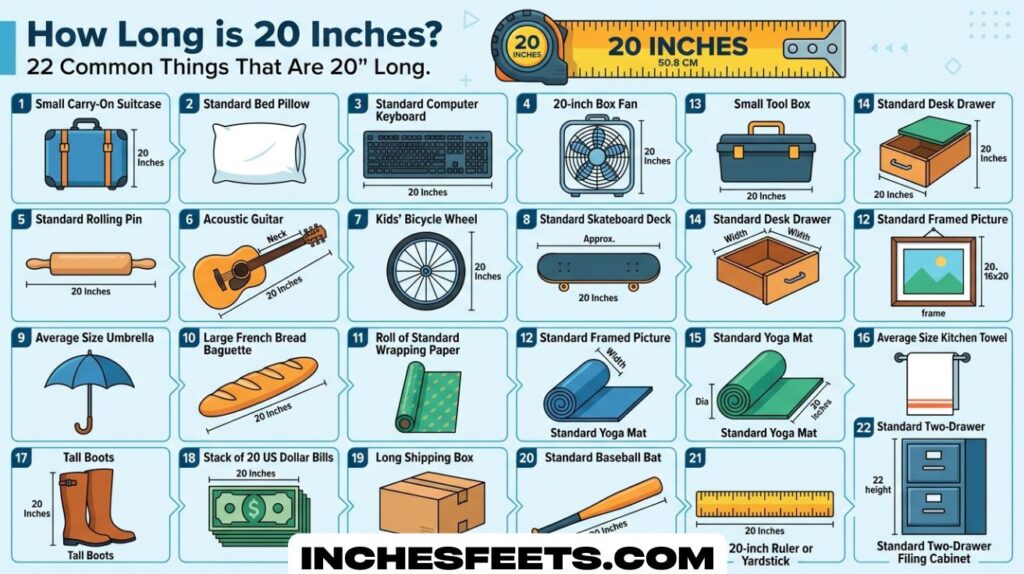 How Long is 20 Inches