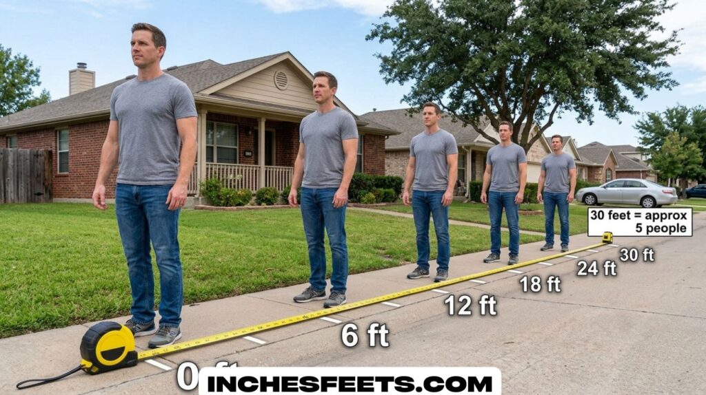 How Long Is 30 Feet