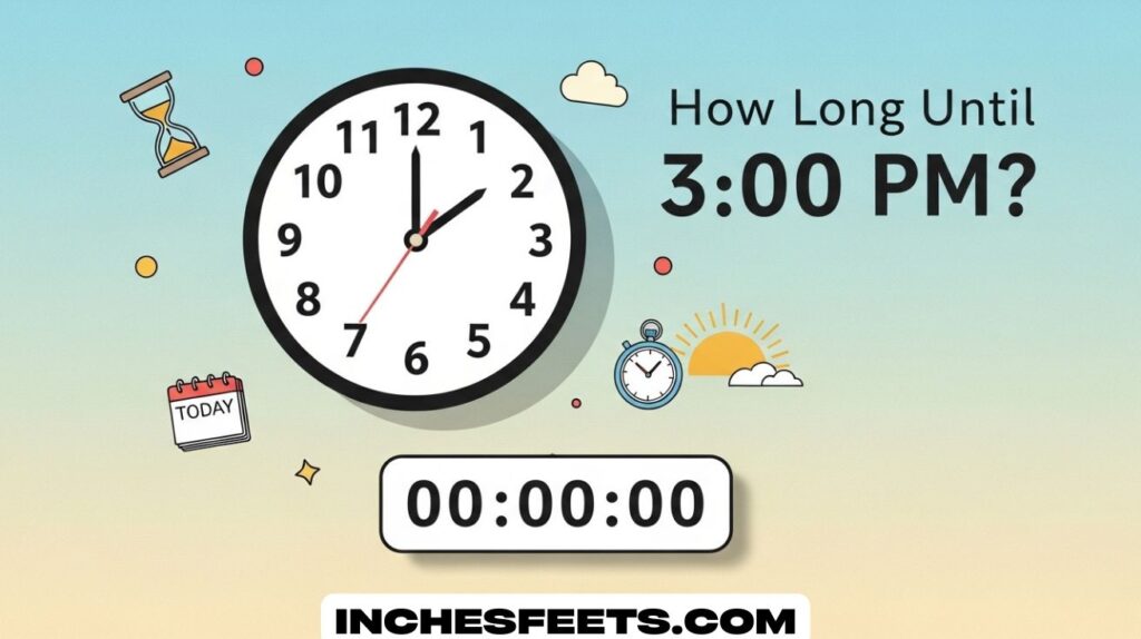 How Long Until 3:00 PM