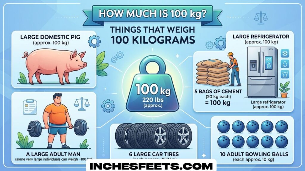 How Much is 100 kg