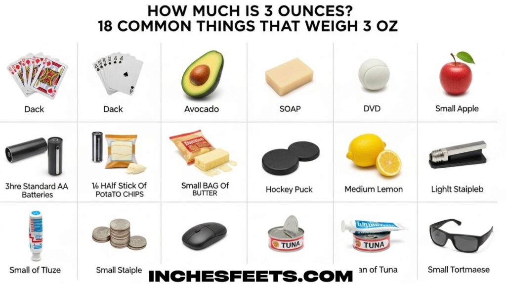 How Much Is 3 Ounces