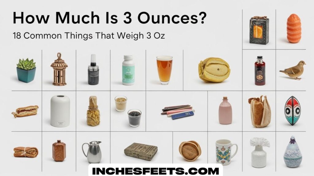 How Much Is 3 Ounces