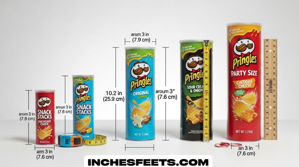 Pringles Can Dimensions