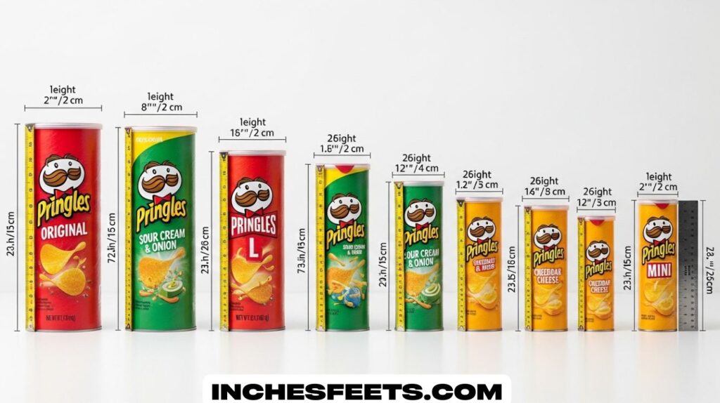 Pringles Can Dimensions