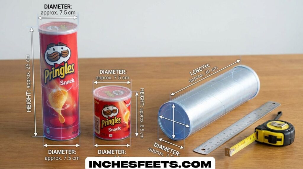 Pringles Can Dimensions