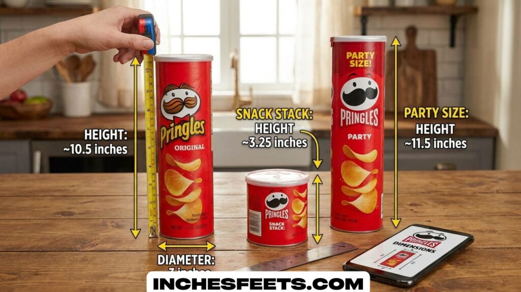 Pringles Can Dimensions
