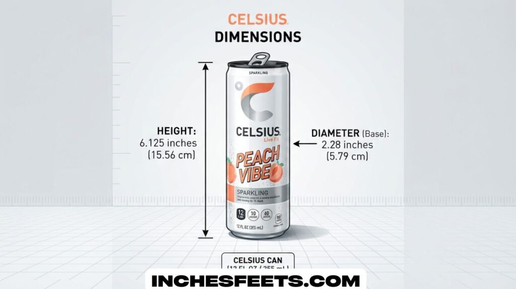 Celsius Can Dimensions