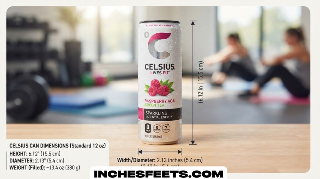 Celsius Can Dimensions