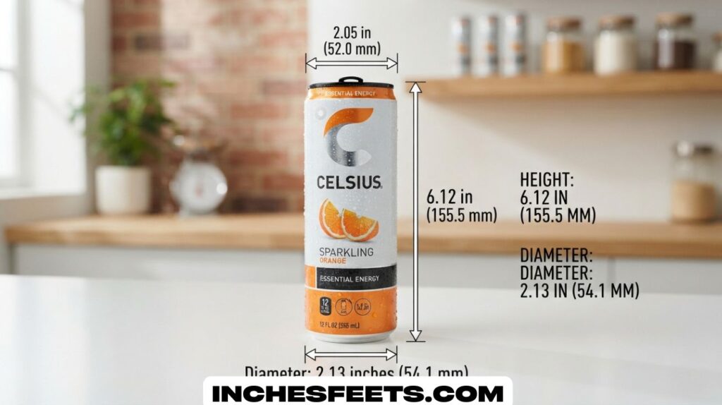 Celsius Can Dimensions
