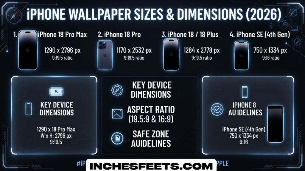 iPhone Wallpaper Sizes Dimensions