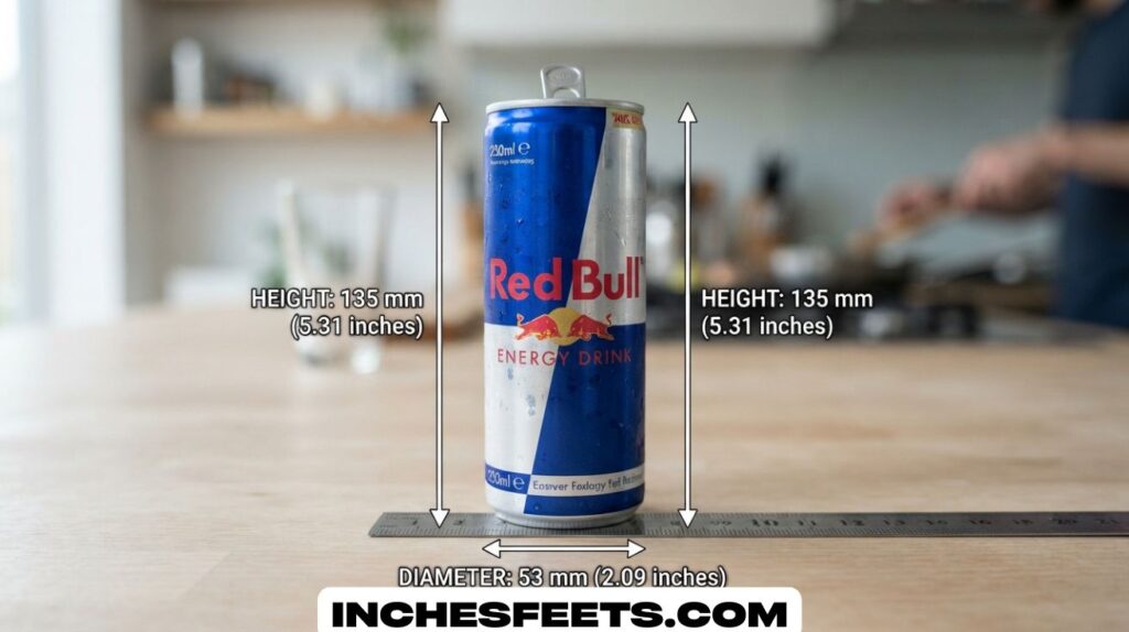 Red Bull Can Size Dimensions