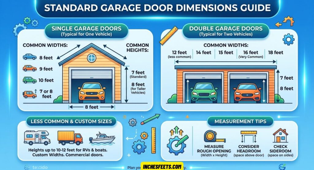 What Are Standard Garage Door Dimensions