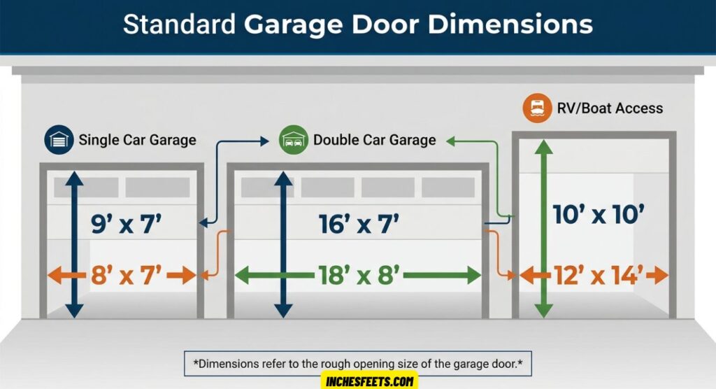What Are Standard Garage Door Dimensions