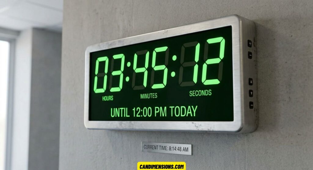 How Long Until 12 PM