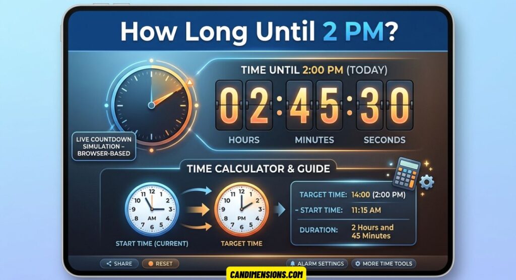 How Long Until 2 PM