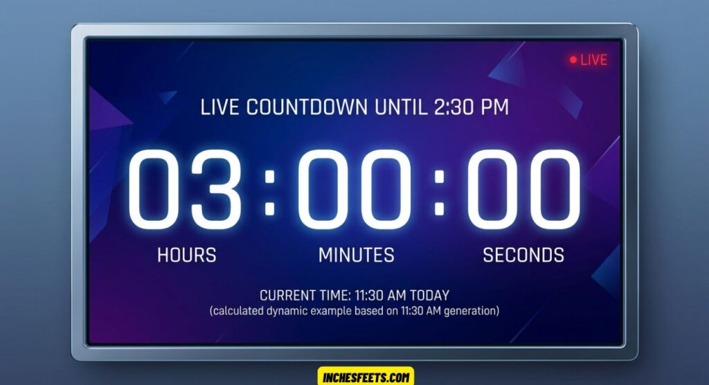 How Long Until 230 PM Today