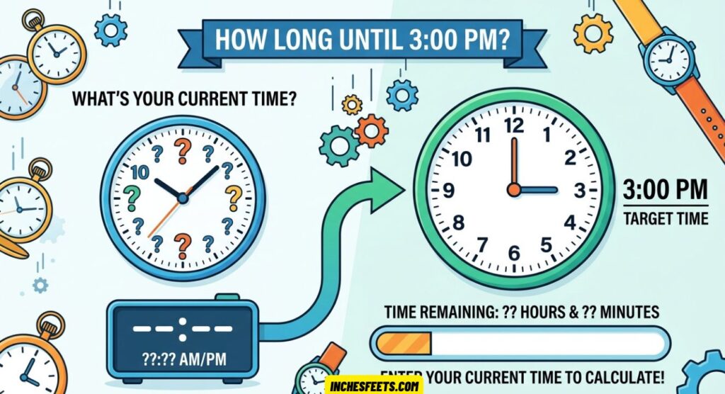 How Long Until 3 PM