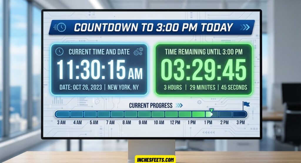How Long Until 3 PM