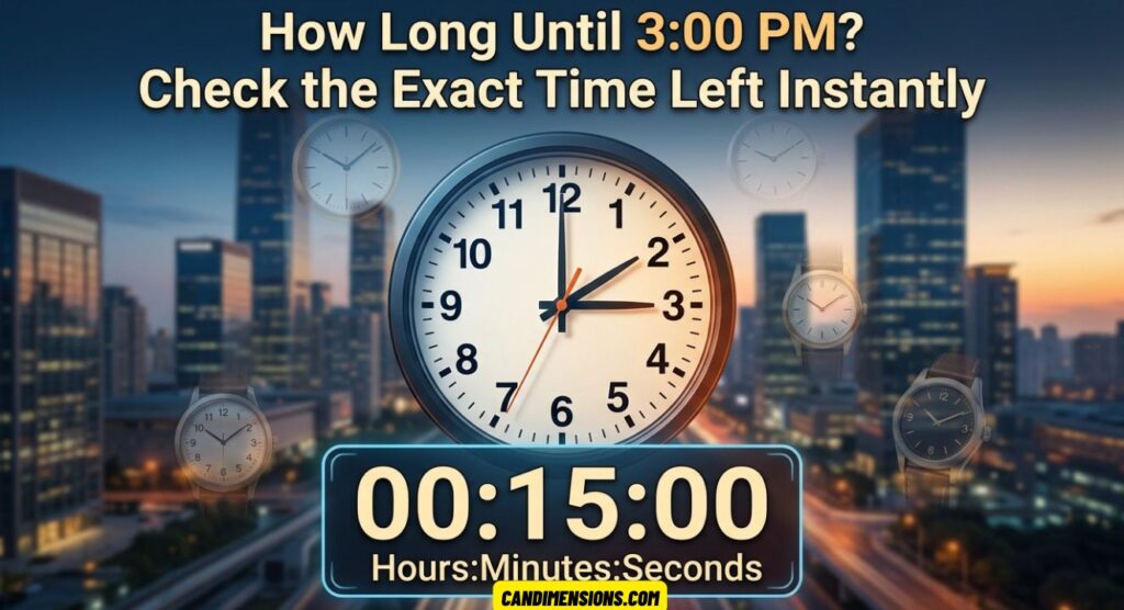 How Long Until 3:00 PM
