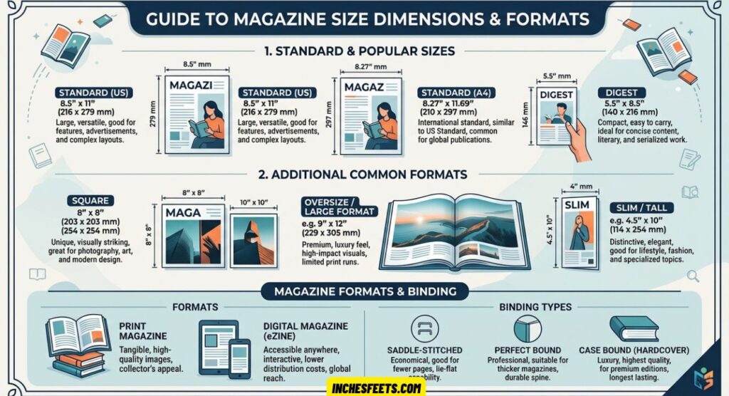 Magazine Size Dimensions