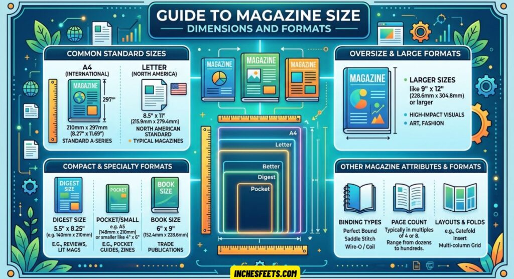 Magazine Size Dimensions