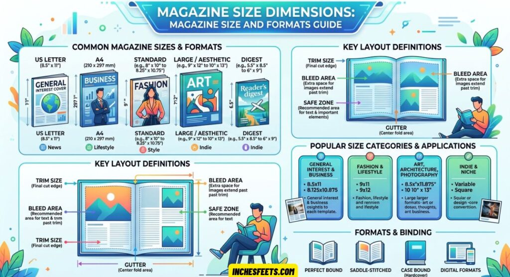 Magazine Size Dimensions
