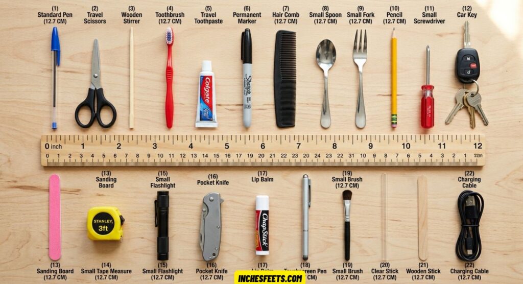Measuring 5 Inches Long