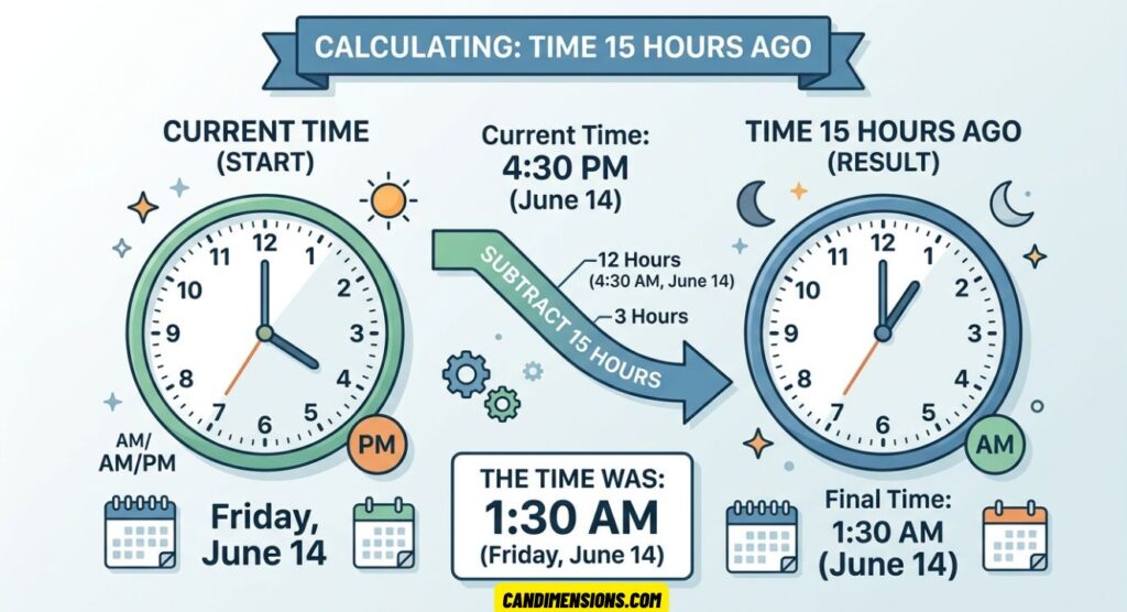 What Time Was It 15 Hours Ago