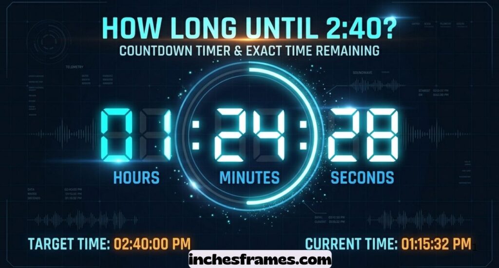 How Long Until 2:40