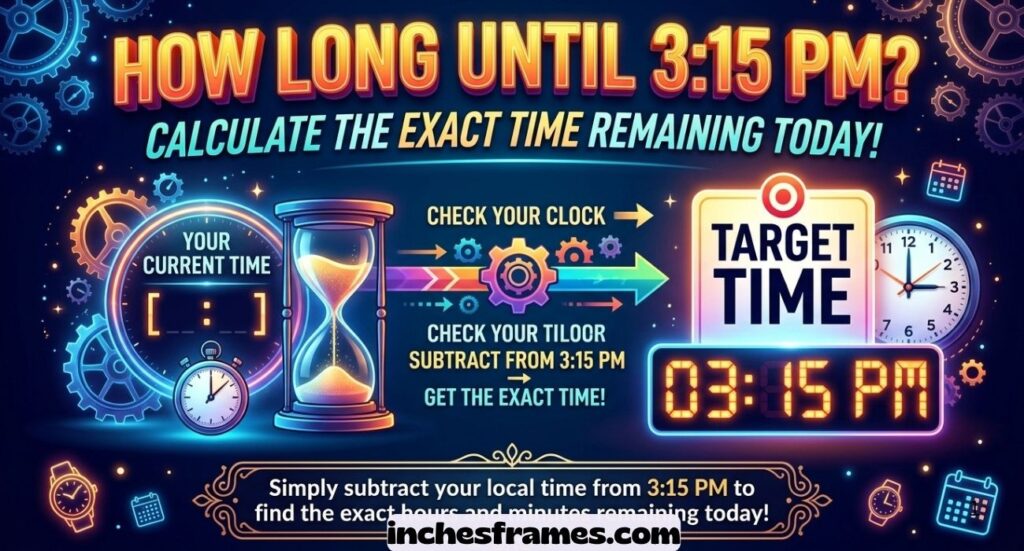 How Long Until 3:15 PM