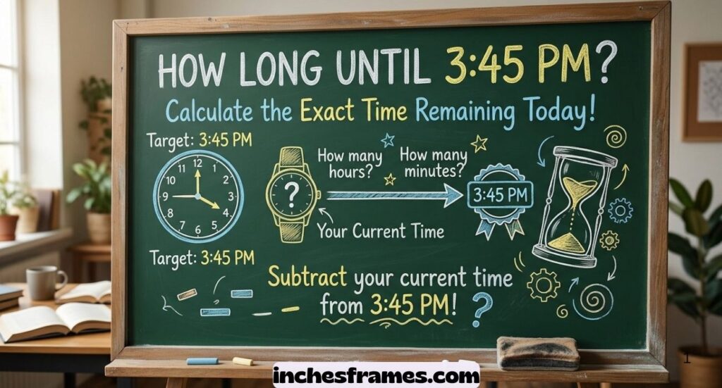 How Long Until 3:45 PM
