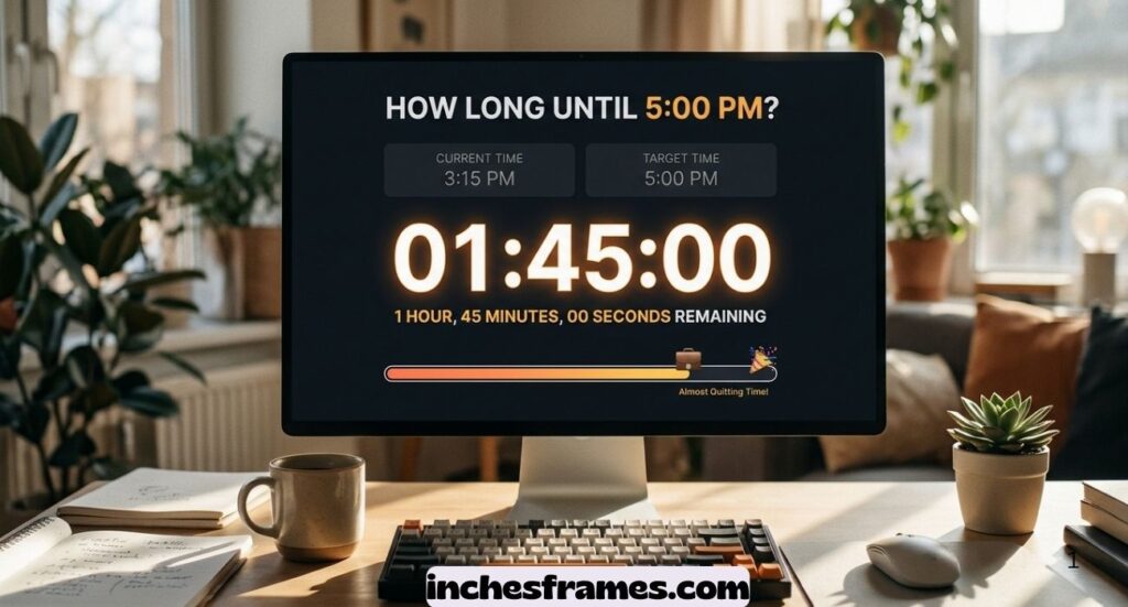 How Long Until 5 PM