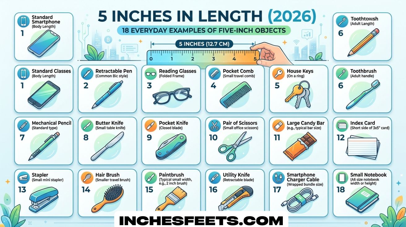 5 Inches in Length