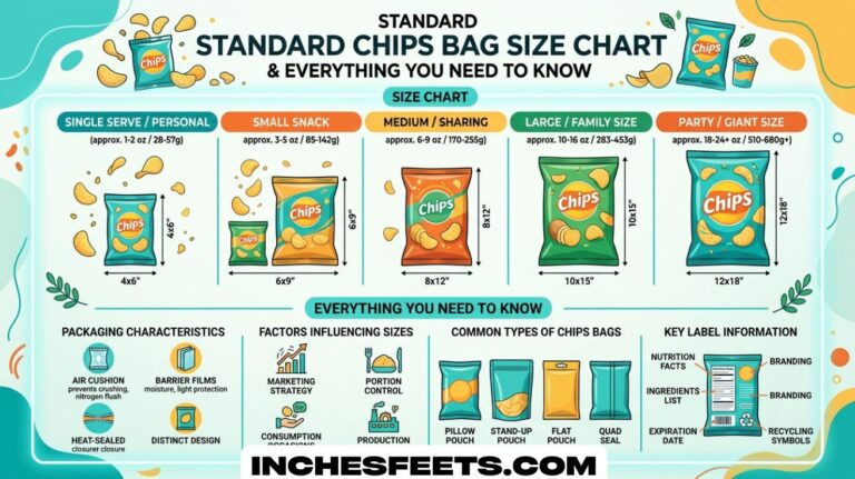 Standard Chips Bag Size Chart And Everything You Need To Know