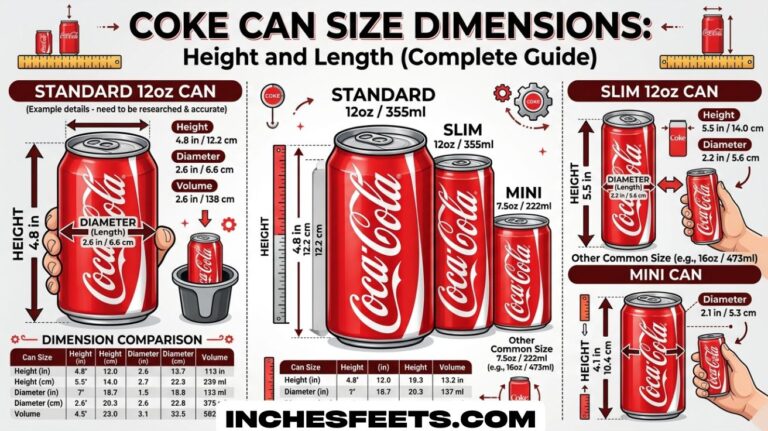 Coke Can Size Dimensions