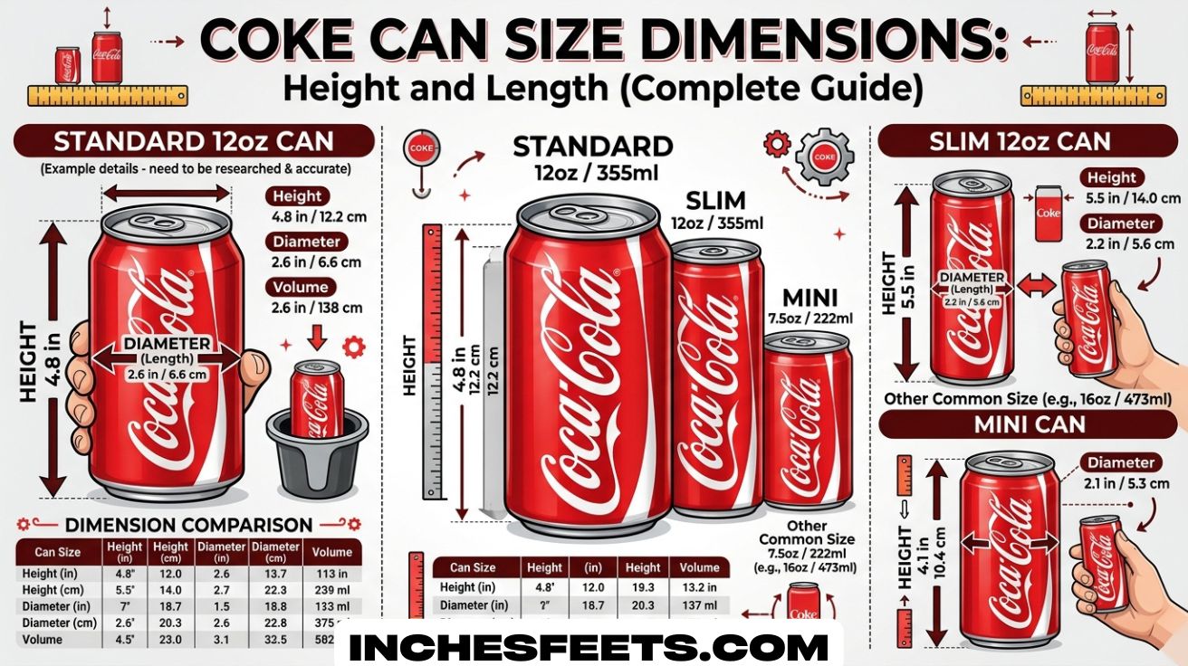 Coke Can Size Dimensions