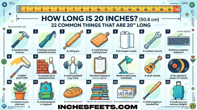 How Long is 20 Inches