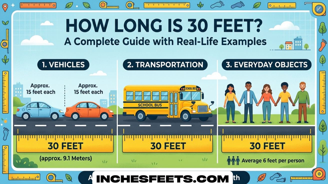 How Long Is 30 Feet