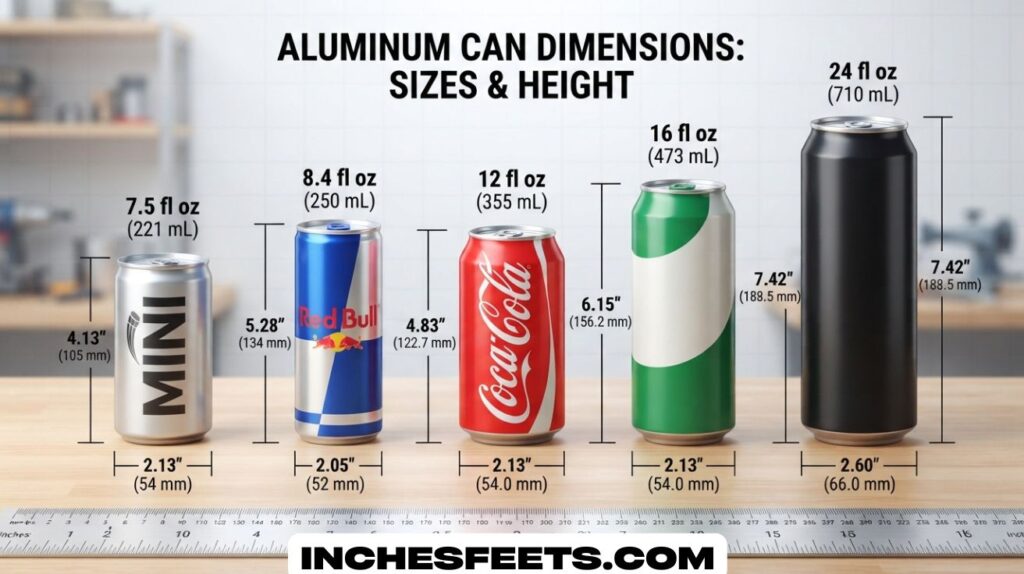 Aluminum Can Dimensions
