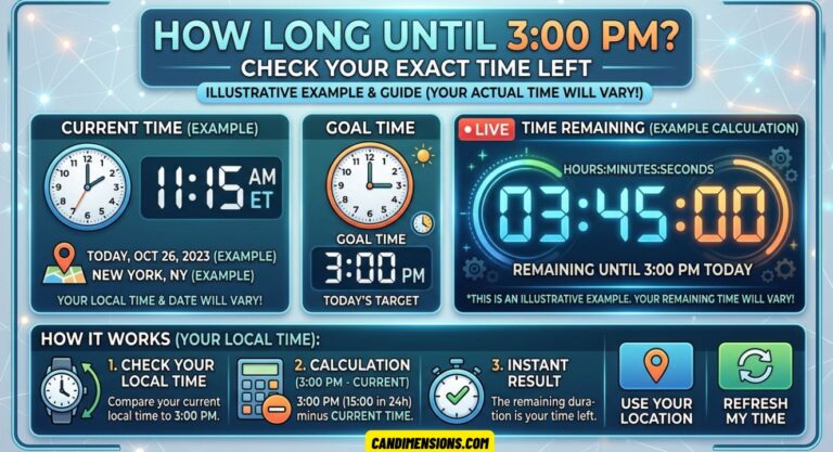 How Long Until 3:00 PM