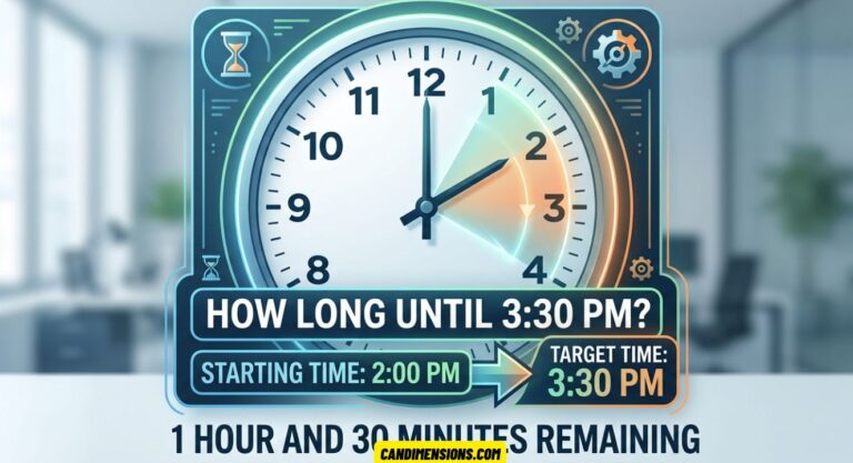 How Long Until 3:30 PM