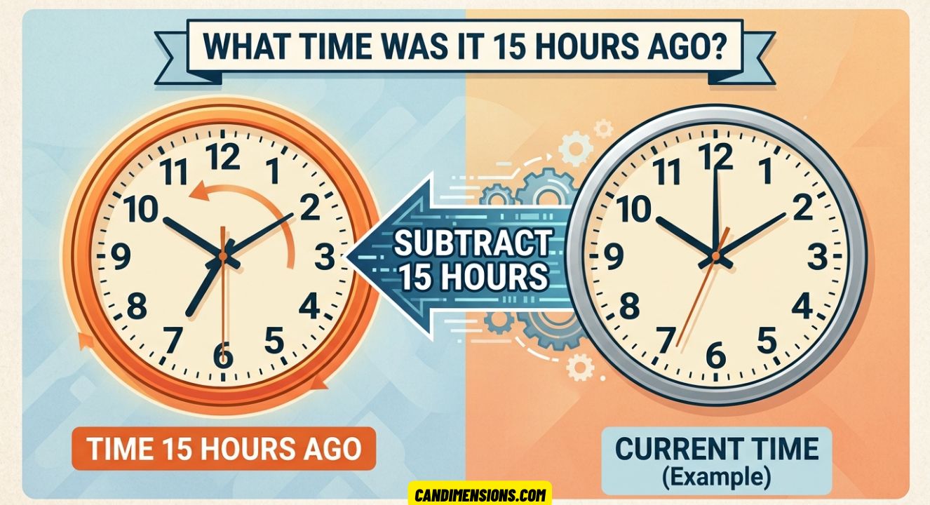 What Time Was It 15 Hours Ago