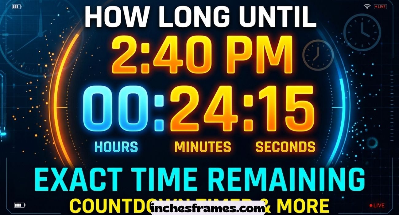 How Long Until 2:40
