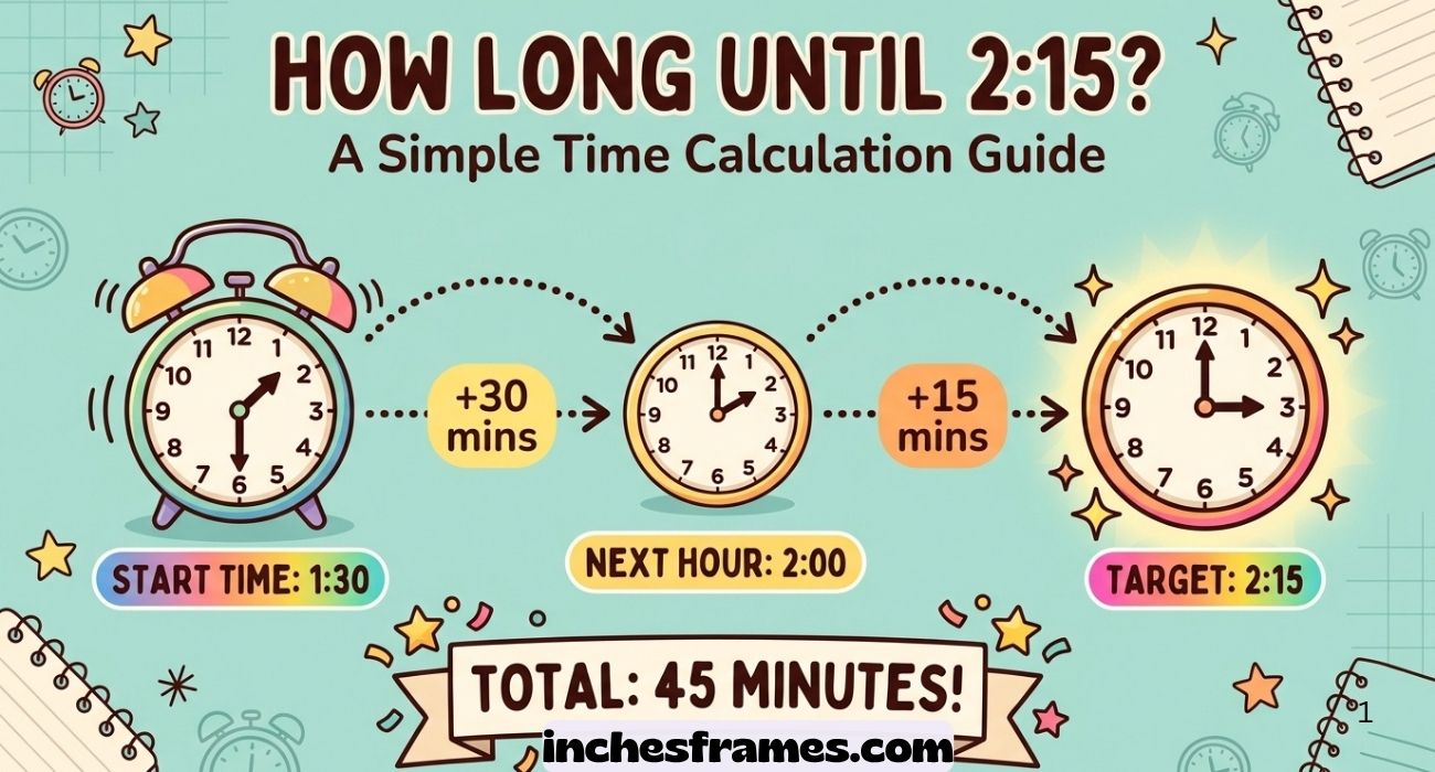 How Long Until 2:15