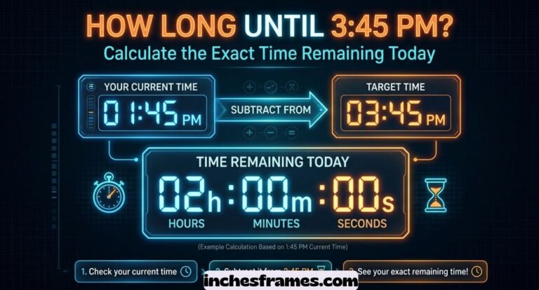 How Long Until 3:45 PM? Calculate the Exact Time Remaining Today
